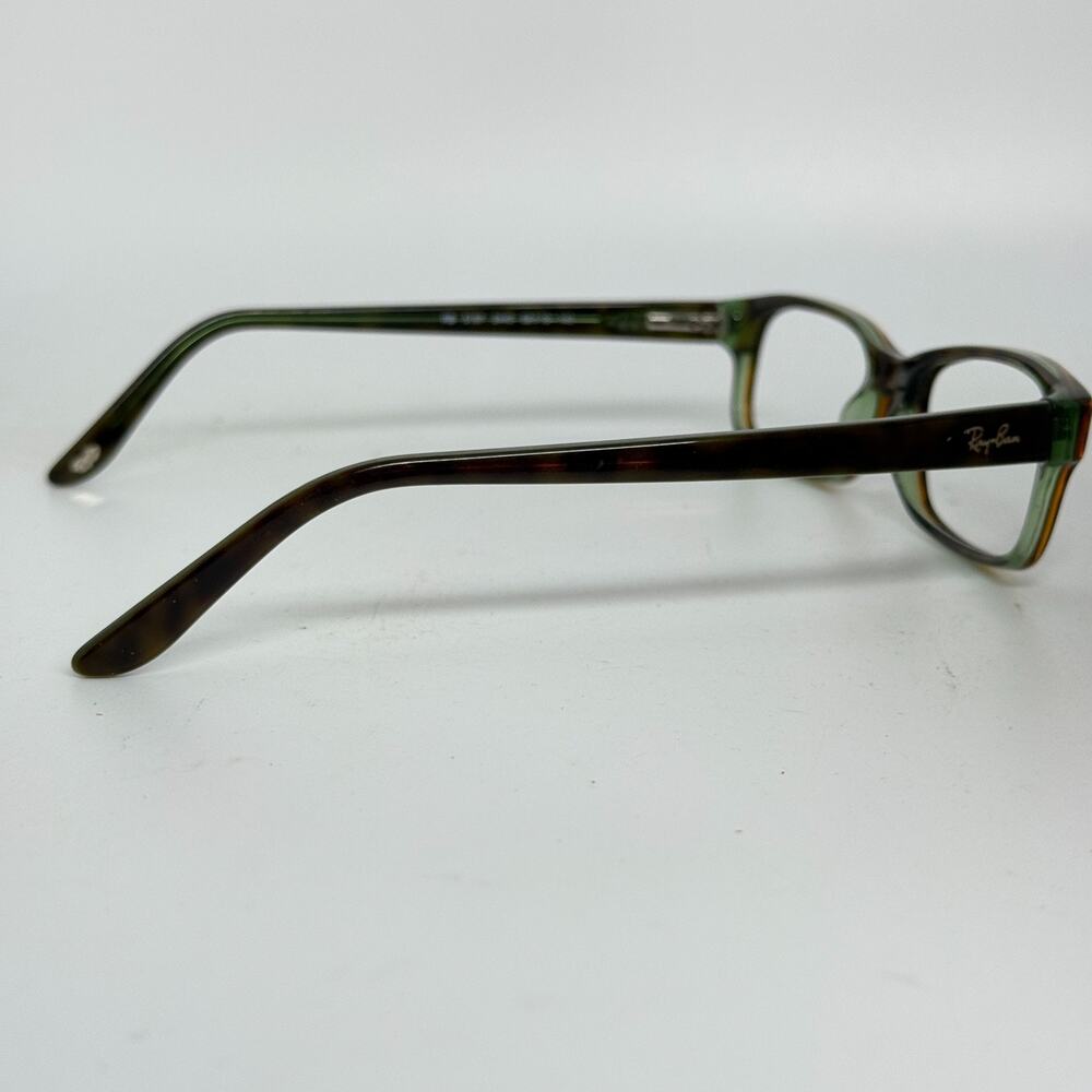 RAY-BAN RB5187 2445 Brown Tortoise/Green 52-16-140 Eyeglasses Frame 20223 - Picture 4 of 7